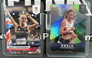 Topps Team GB 2024 Keely Hodgkinson /49 & Topps Now Keely Reigns Supreme Cards - Picture 1 of 8