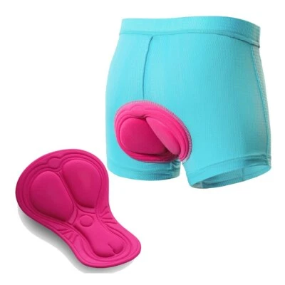 Women’s Cycling Gel Pad Shorts Mountain Bike Underwear Riding Underpants - Image 1 of 4