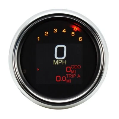 Dakota Digital - MLX-2000 - Velocímetro/Tacómetro Calibre Serie MLX, Fatbob -... Foto 1 de 4