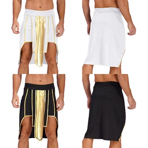 Herren ägyptischer Pharao Kostüm Röcke Halloween Cosplay Party Outfits Clubwear - Bild 1 von 31