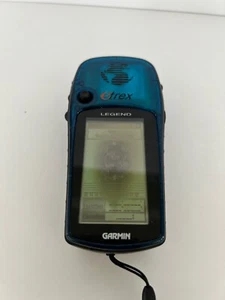 Garmin Etrex Legend Handheld Blue Satellite Navigation System Hiking Geocaching - Picture 1 of 4