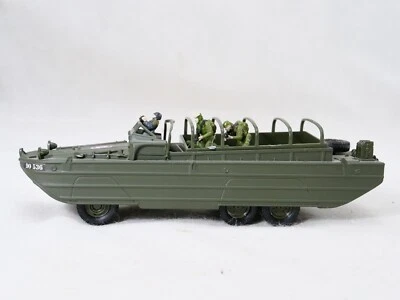 SOLIDO Militare Amphibio GMC DUKW 1/50 Con Soldati Di Plastica - Immagine 1 di 4
