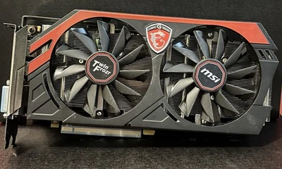 MSI GeForce GTX 760 2GB GDDR5 MSI twin frozr GPU. Boxed with CD and manual ! - Image 1 of 4