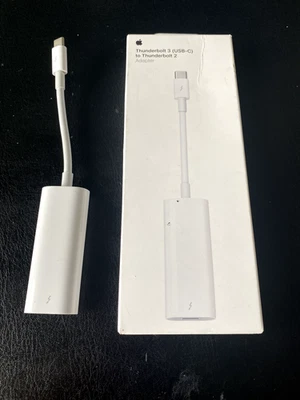 GENUINE Original Apple Thunderbolt 3 USB-C to Thunderbolt 2 Adapter A1790 - Image 1 of 4