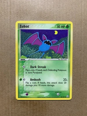 Zubat 82/109 EX Team Rocket Returns - Common Pokemon Card - NM/Mint - Image 1 of 2