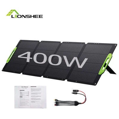 400W Solarpanel 23% Effizienz Faltbares Solarmodul für Camping Wohnmobil Boot RV - Bild 1 von 4