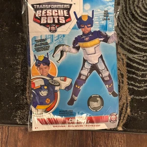 Disfraz de Transformers Rescue Bots Chase para niño pequeño 4-6 - Imagen 1 de 4