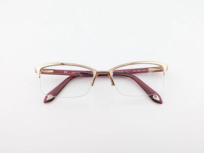 Solo monturas para gafas Givenchy, en muy buen estado A25 col. 0A32, 54-17-140, plata/rojo, Italia Foto 1 de 4