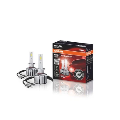 2x OSRAM NIGHT BREAKER LED H1 Fernlicht-Lampen 12V 16W 6000K P14.5s - Bild 1 von 4