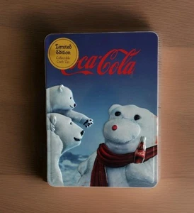 Coca-Cola Eisbär Limited Edition 18 Karten Sammeldose - Bär Schneemann - Bild 1 von 10