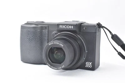 【NearMint】Ricoh GX200 12.1 MP Compact Digital Camera Black From Japan #263 - Image 1 of 4
