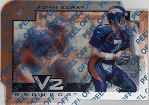 1997 Pinnacle Inscriptions V2 John Elway #V/5 HOF Denver Broncos NFL - Picture 1 of 2