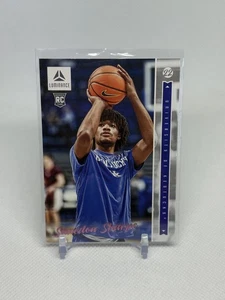 Selecciones del draft de baloncesto 2022 Panini Chronicles Shaedon Sharpe RC #5 rosa paralelo - Imagen 1 de 2