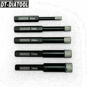 3 Stück Trocken Diamant Bohren Bohrkronen Lochsäge Schneider für Keramikfliesen Sechskantschaft - Bild 1 von 16