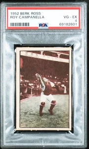 Roy Campanella 1952 Berk Ross ¡PSA 4! *¡NUEVA LOSA CAMPY! *¡POSTURA ICÓNICA CLÁSICA! - Imagen 1 de 2