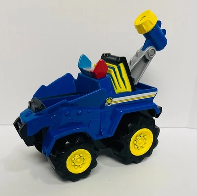 Paw Patrol Chase Dino Rescue Deluxe Rev Up Vehículo Azul con Ruedas de Fricción Juguete Foto 1 de 4