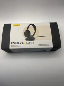 Jabra Evolve2 65 Flex Wireless Stereo Headset - Bluetooth Noise Cancelling - Zdjęcie 1 z 9
