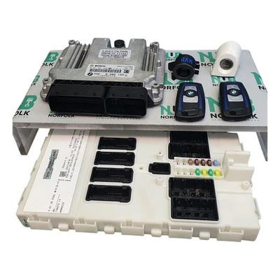 BMW 4 Series 420D ECU Lockset DDE + 2 keys *536 8582155 - Image 1 of 4