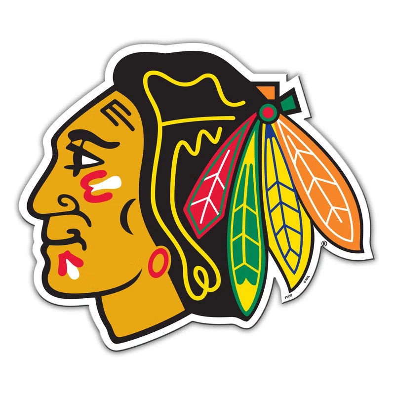 Chicago Blackhawks Magnet Car Style 12 Inch CO - Image 1 of 1