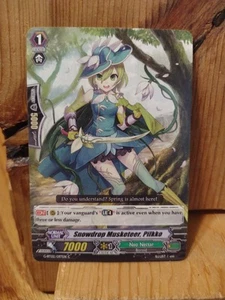 VANGUARD CARD FIGHT!! Snowdrop Musketeer , Pilkko. G-BT02/097EN C - Picture 1 of 1