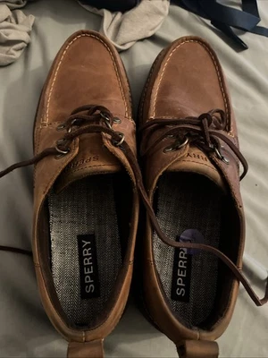 Sperry Men's Brown Leather - Image 1 of 4