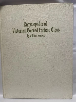 Victorian Colored Pattern Glass Toothpick Holders Book Hardcover No DJ 1974 - Image 1 of 4