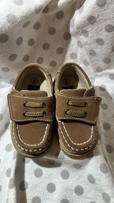 Oshkosh Brown Leather Slip On Loafer Dress Shoes Toddler Size 4 - Изображение 1 из 4