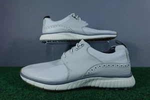 Johnston & Murphy XC4 Golfschuhe Herren Größe 11 grau wasserdicht ohne Spikes Leder - Bild 1 von 8