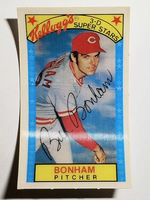 1979 Kellogg's #31 Bill Bonham (POOR) - Image 1 of 2