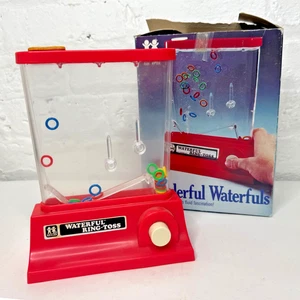 Vintage 1976 Tomy The Wonderful Waterfuls Ringtoss Toy Game W/ Box *READ* - Picture 1 of 6