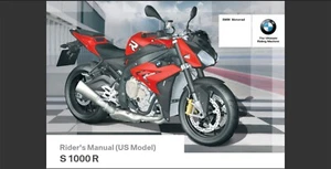 2014 BMW S1000 R USA model maintenance and owner's manual (Repr) - Bild 1 von 11