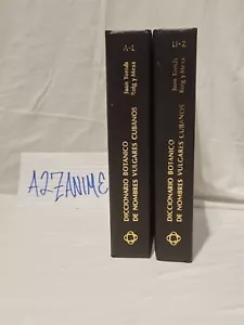 Diccionario Botánico De Nombres Vulgares Cubanos A-L & Ll-Z Bücher Made in Cuba - Bild 1 von 16
