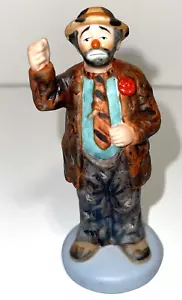 Figura de payaso Emmet Kelly 3 1/2"T Hobo desfile de circo porcelana 1997 coleccionable - Imagen 1 de 7