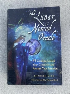New - The Lunar Nomad Oracle Cards Shaheen Miro Unlock Creativity & Intuition - Picture 1 of 2