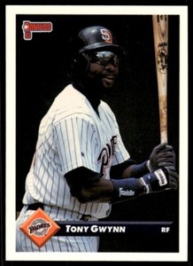 1993 Donruss Baseball Card Tony Gwynn A San Diego Padres #126