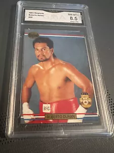 ROBERTO DURAN 1991 RINGLORDS # 20 GRADED 8.5 L@@@K - Picture 1 of 2