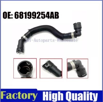 Heater Supply Jumper Hose For JEEP CHEROKEE 2.4L 2014 2015 2016 17-18 68199254AB - Image 1 of 4