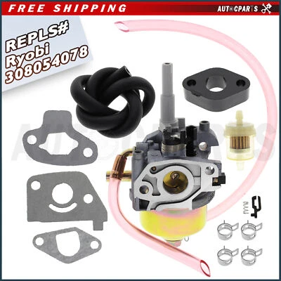 AUTOCPARTS For RYOBI RYI2200 1800 2200 Watts Inverter Generator 308054078 Carburetor Carb