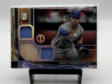 2022 Topps Tribute Whit Merrifeld Triple Relic 053/199 #TTR-WM