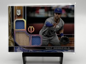 2022 Topps Tribute Whit Merrifeld Triple Relic 053/199 #TTR-WM