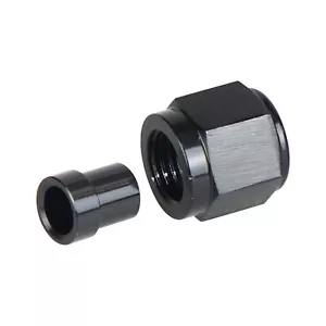 8AN Female Tube Nut & Sleeve Hardline Fitting for 1/2"Tube Line Adapters Z6N0 - Bild 1 von 8