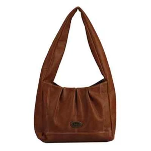 BOC X4105 Womens Saddle Brown Clarkston Hobo Bag 9.5"H x 13"W x 4.5"D - Picture 1 of 5