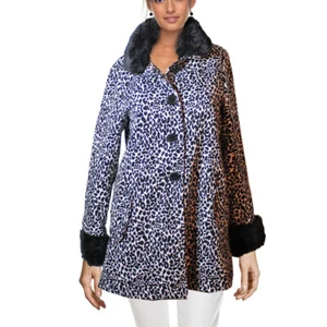H&M Boho Romantik Kunstfell Kunstpelz Besatz Jacke Mantel NEU Gr.34 164 cm - Bild 1 von 6