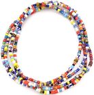 Fine Ghana waist Beads Christmas Beads mixed Glass African Trade Beads-Ghana