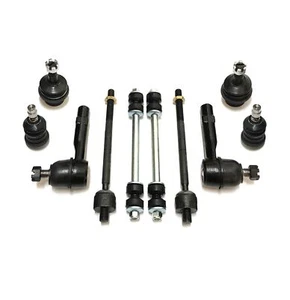 10 Pc Suspension Kit for Ford Ranger Mazda B2300 B2500 B3000 Ball Joint Tie Rods - Picture 1 of 10