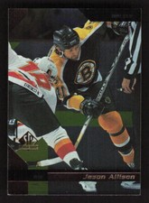 1997 SP Authentic  #10 Jason Allison Boston Bruins