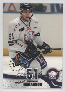 2004-05 Card Cabinet SHL Elitset Gold Parallel Mikael Hakansson Hakanson #68