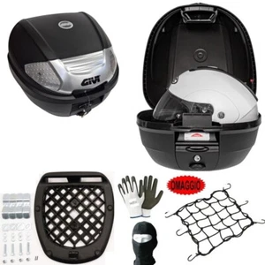 Para Suzuki GSR 750 ABS Negro Mate L.E. Baúl + Placa + Red 30LT GIVI X 1 Casc - Imagen 1 de 7