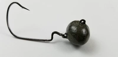 Plantilla de cabeza de agitación de fútbol americano de 1/2 oz 5/0 con gancho Gamakatsu G-Lock Swing Biffle Foto 1 de 4