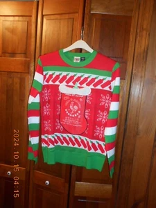 WEIHNACHTEN Pullover Huy Fong Sriracha Hot Chili Sauce (Größe Herren Sm.) - Bild 1 von 4
